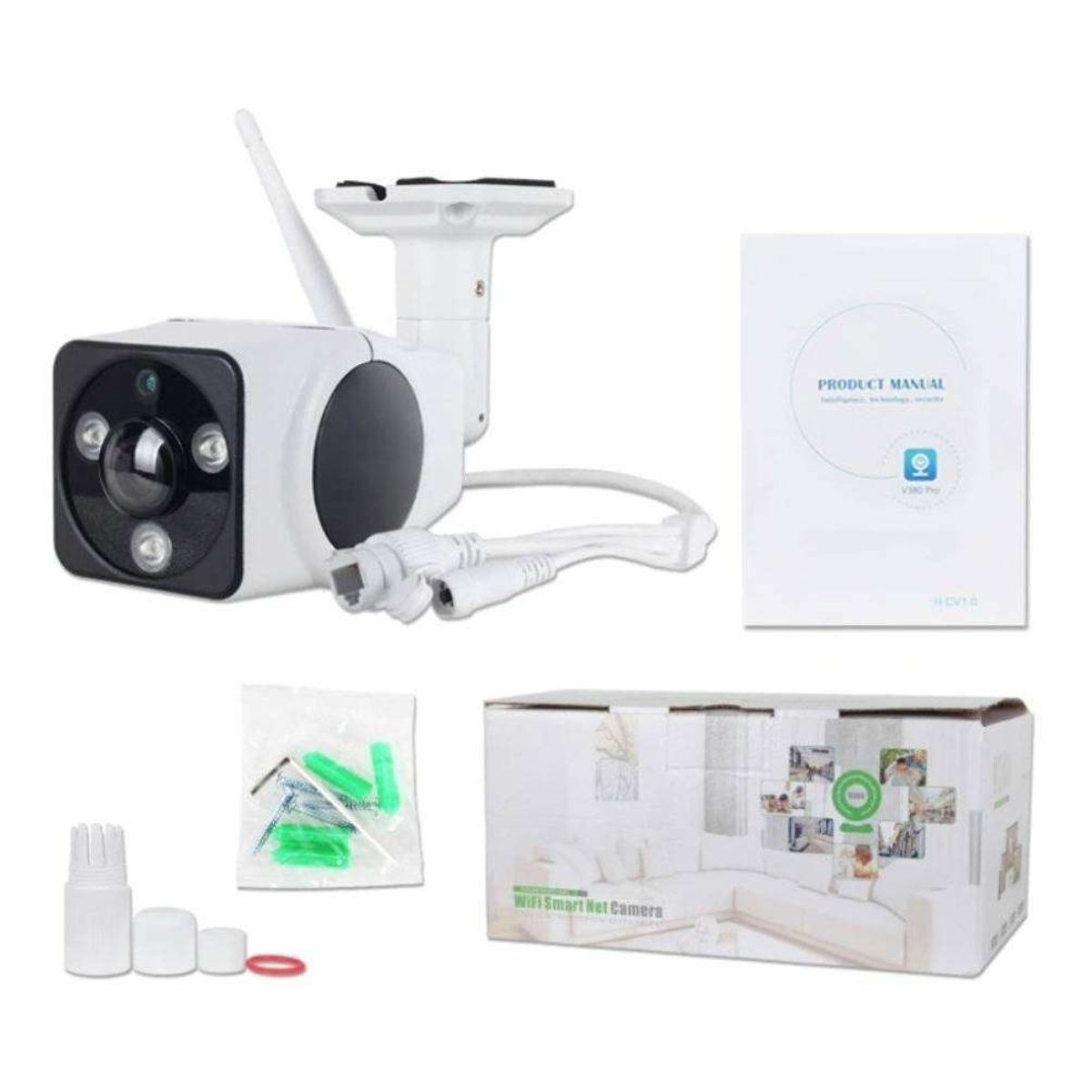 SEGA - Cámara De Seguridad Ip Exterior Audio Wifi 1080p Hd Bala