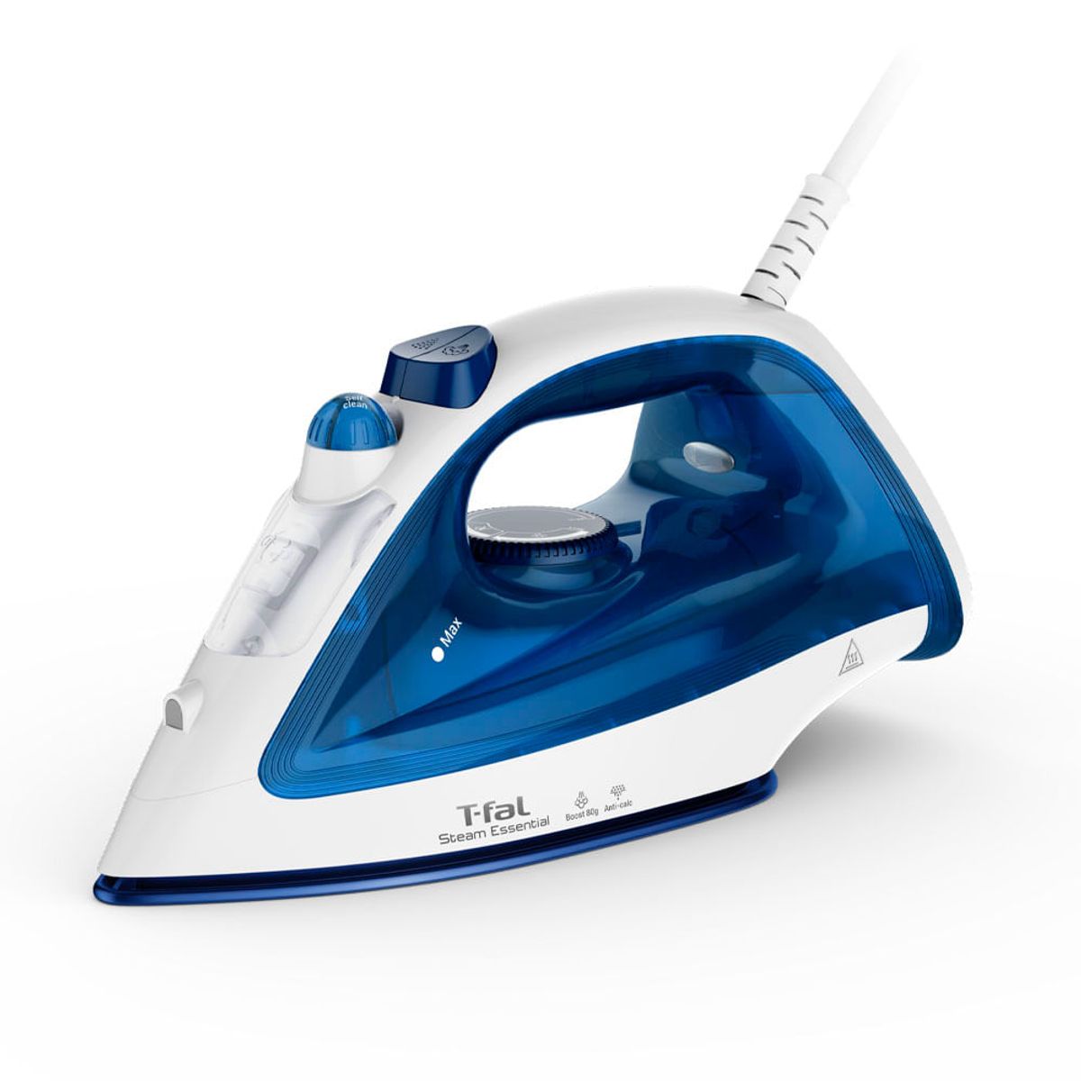 T-FAL - Plancha A Vapor T-fal Fv1037 Steam Essential Color Azul 120v - 125v