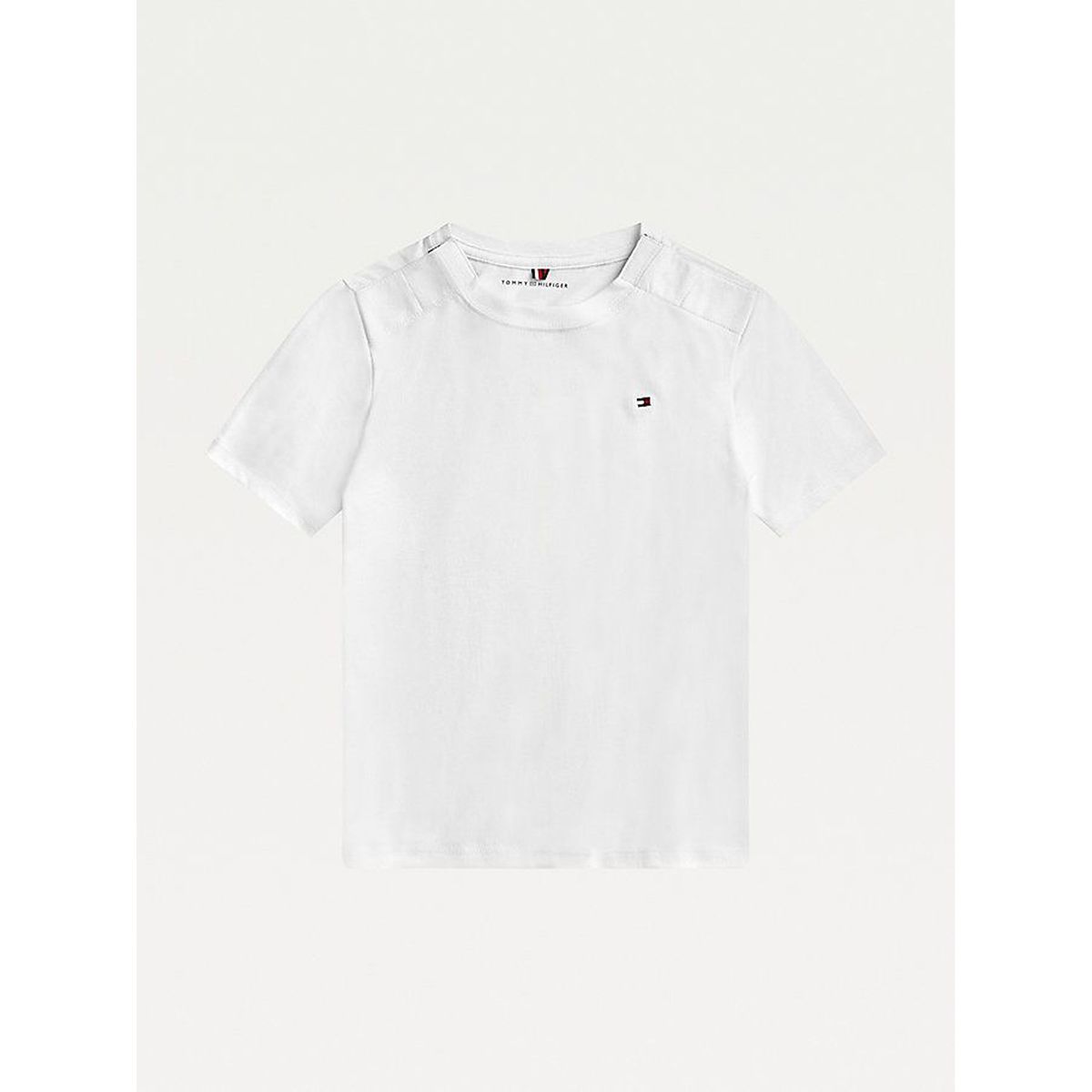 TOMMY HILFIGER - Camiseta Blanca Clásica - Adaptive Para Niño  Tommy Hilfiger