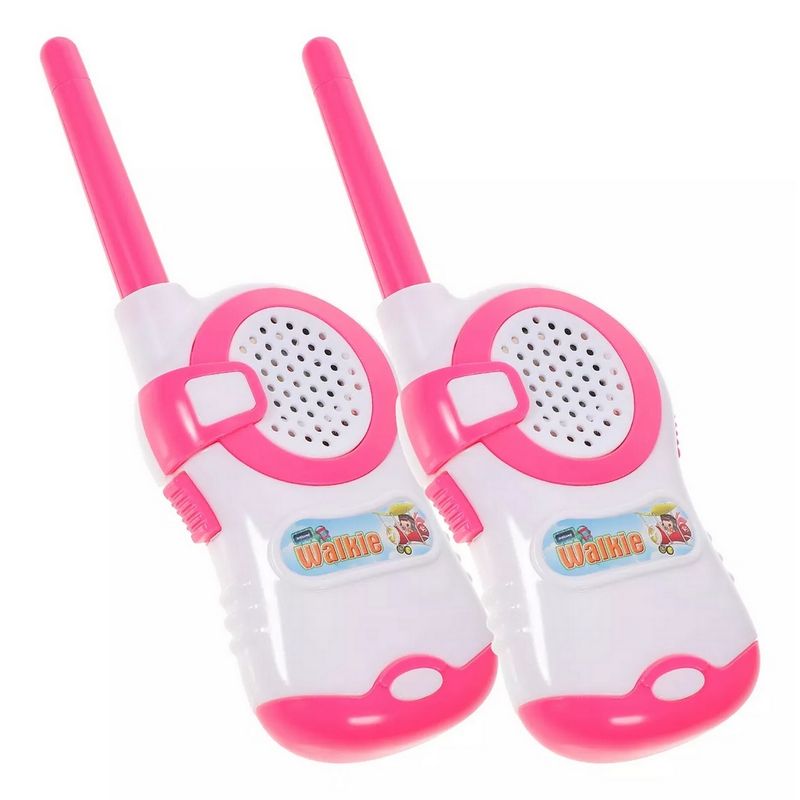 DAYOSHOP - Juguete Walkie Talkies Boquitoquis Niñas Walkie + Baterias