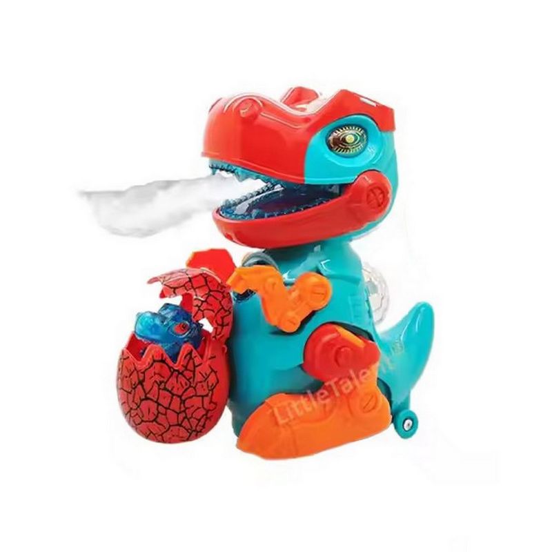 DAYOSHOP - Dinosaurio Rex Huevo Dino Juguete Interactivo Robot +bateria