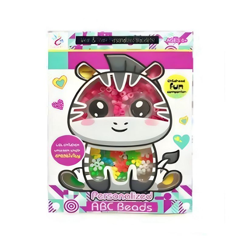 DAYOSHOP - Set Kit Para Hacer Pulseras Charms Cebra Juguete Niñas