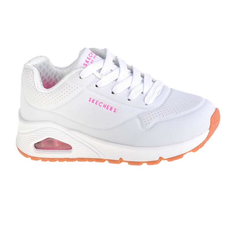 SKECHERS - TENIS SKECHERS BLANCOS PARA MUJER SK JADE STYLISH TUPE WHITE MULTI