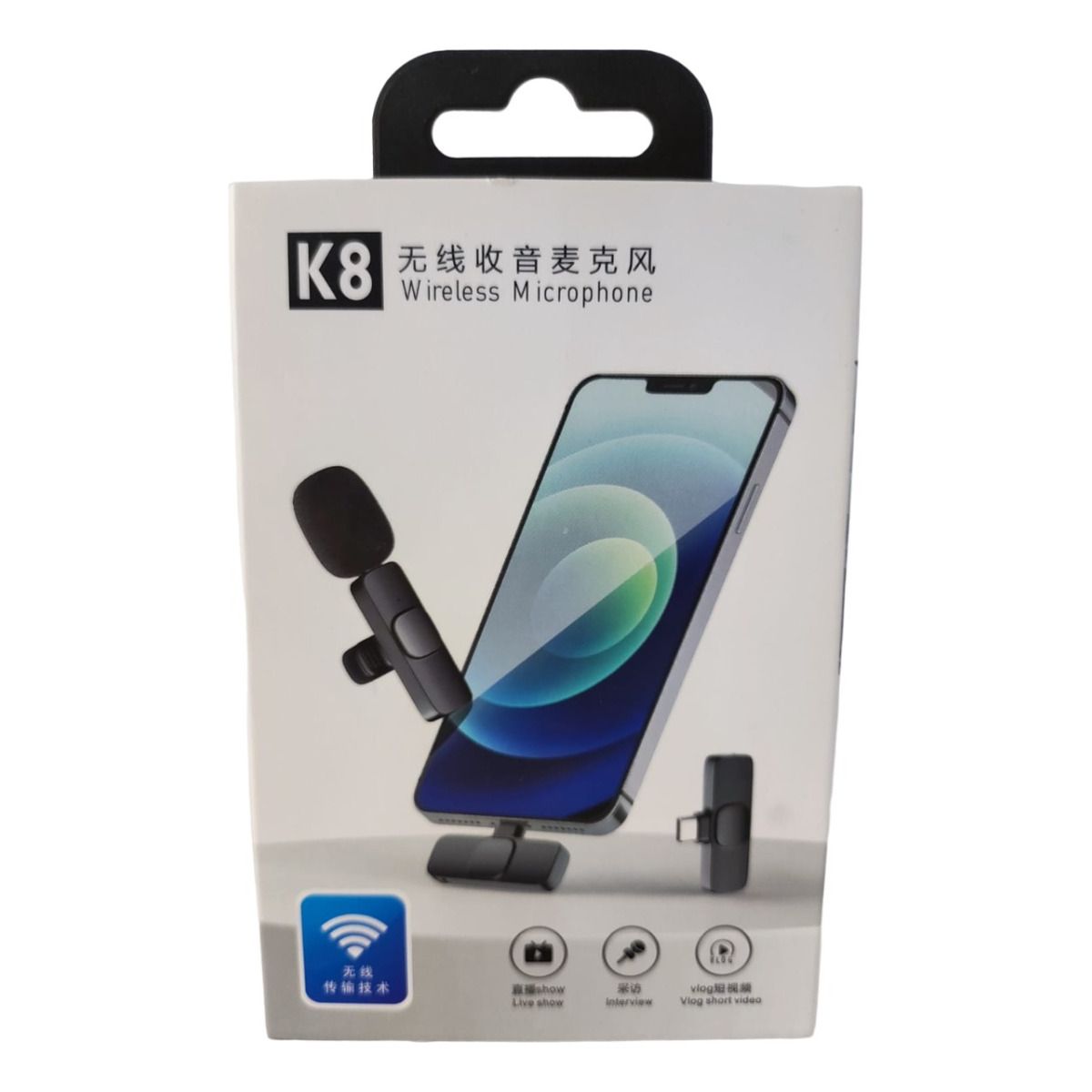 GENERICO - Microfono Inalambrico Solapa Condensador Celular Ios Android