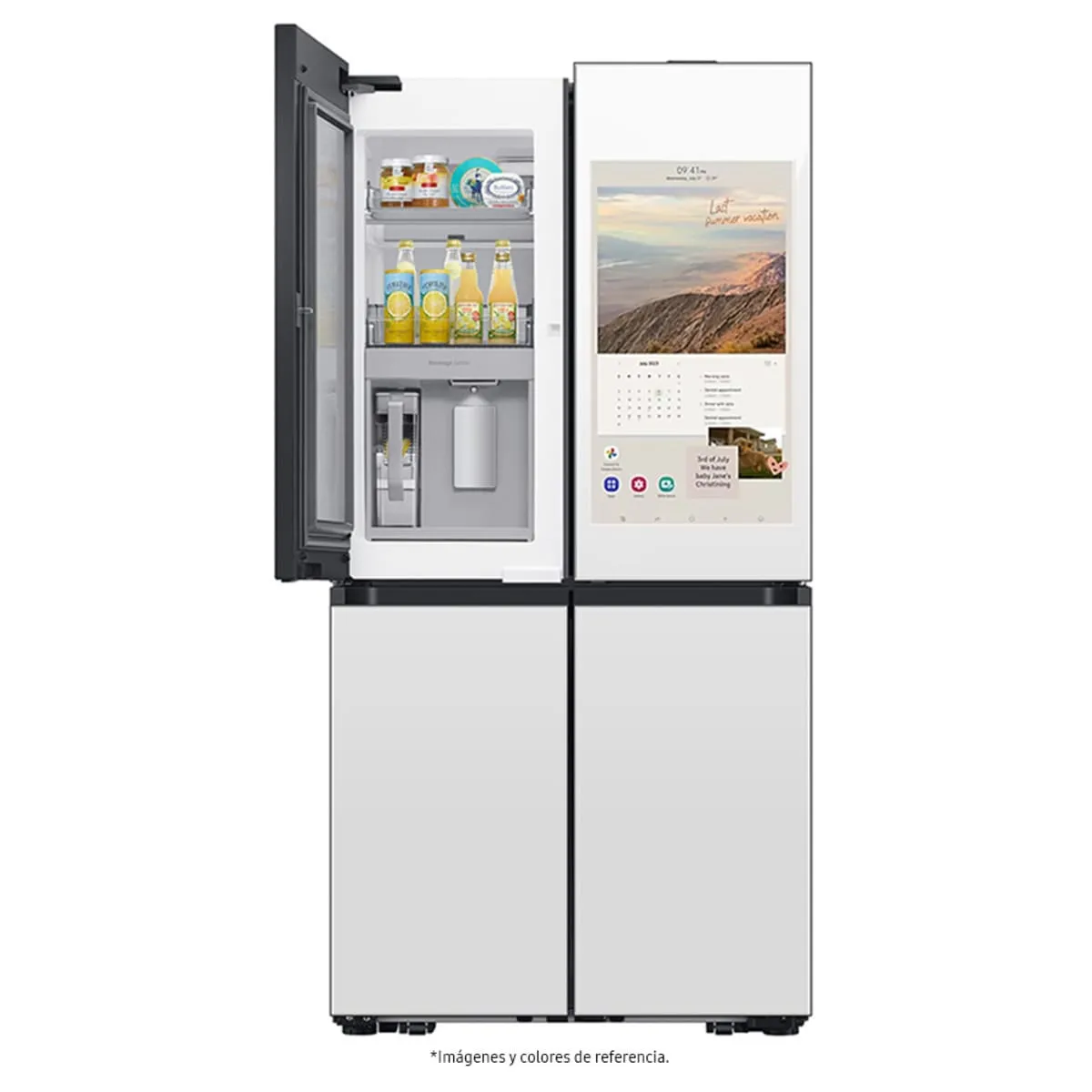 SAMSUNG - Nevecon AI Family Hub™+ Bespoke 809L RF29DB995012CO