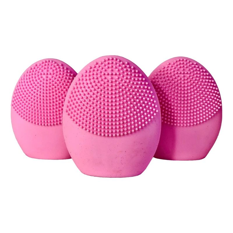 GENERICO - Limpiador Facial Vibrador Silicona Quirúrgica Colores