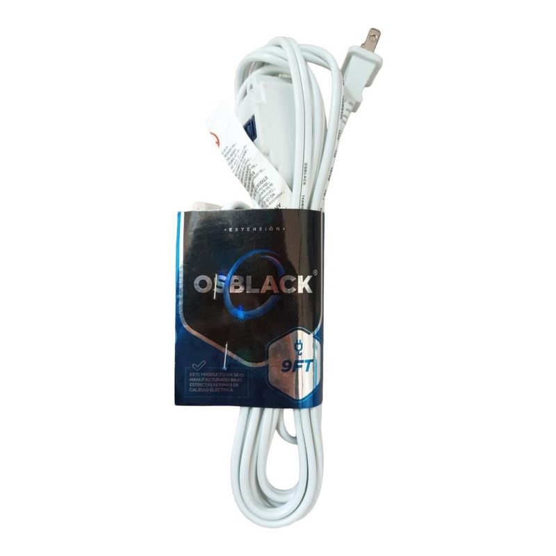 OSBLACK - Multitoma Extensión Electrica Industrial Casa 27m 15a 125v