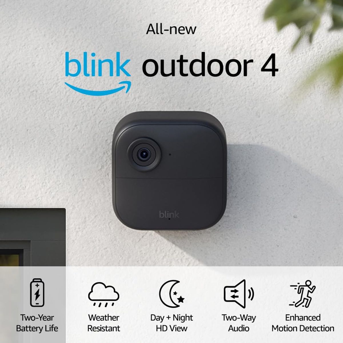 AMAZON - Blink Outdoor 4ta Gen Cámara de Seguridad Inteligente HD Inalámbrica