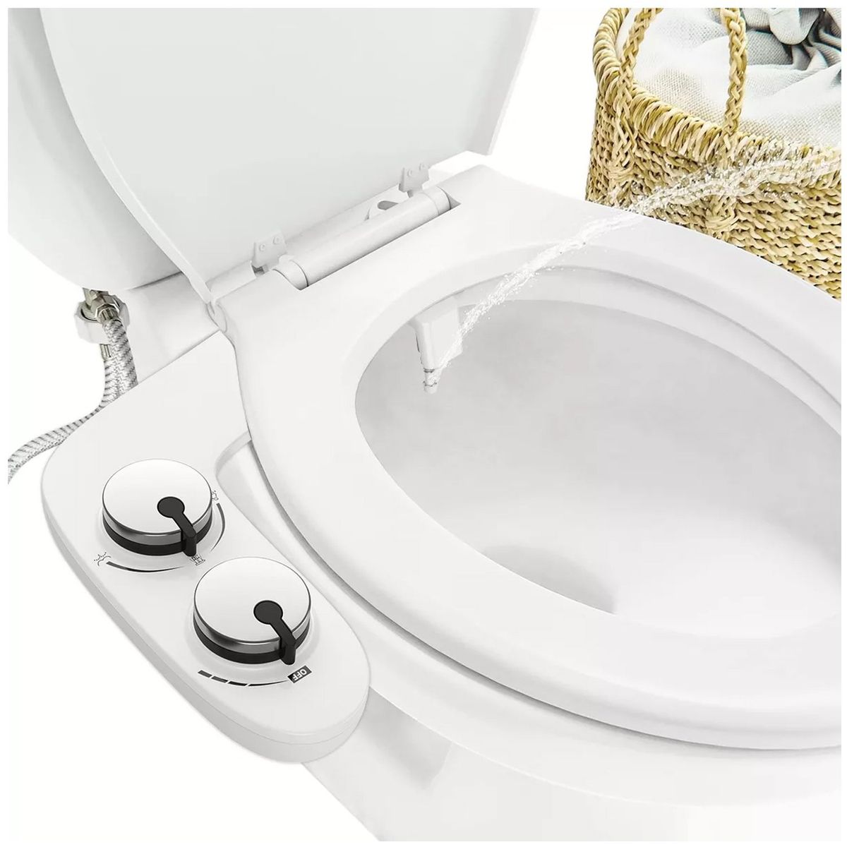 ONE PIXEL - Bidet Baño Accesorio Para Inodoro Fácil Instalación 3 Modos