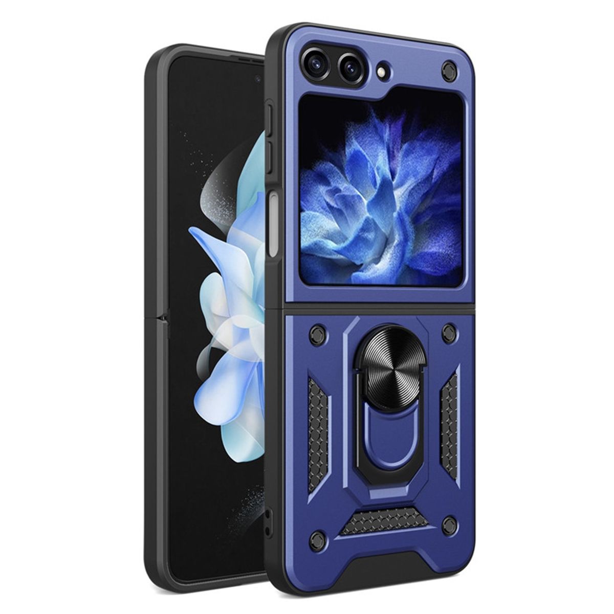 GENERICO - Funda Estuche Case Forro Compatible Con Samsung  Z Flip 6 Azul