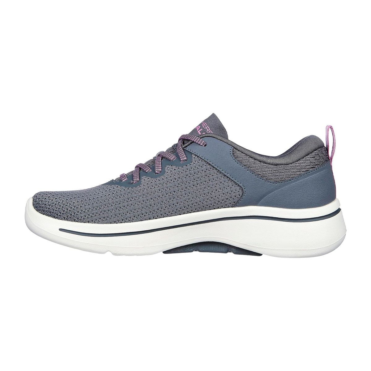 SKECHERS - TENIS SKECHERS GRIS PARA HOMBRE SK GO WALK ARCH FIT OVERVIEW CHACOAL 216261CCRD