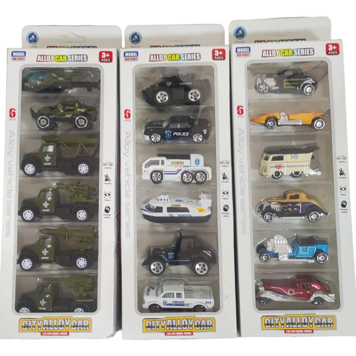 GENERICO - Set Juguetes Carros Niño Héroes Soldados Vehículos