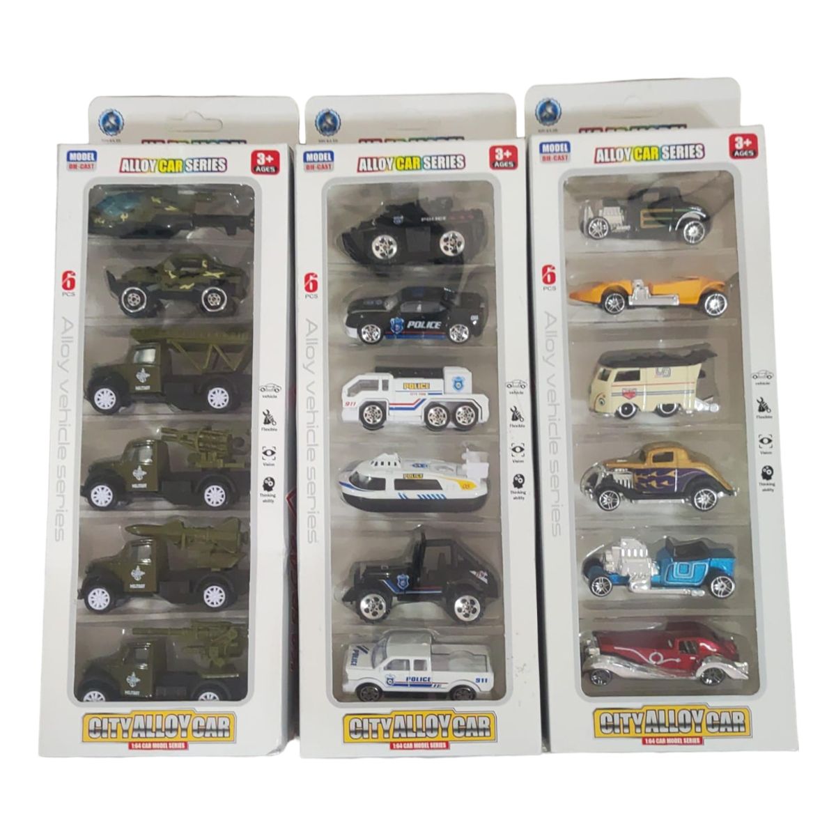 GENERICO - Set Juguetes Carros Niño Héroes Soldados Vehículos