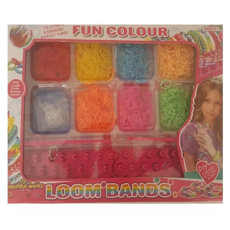 LOOMPA - Kit Loom Bands Juego Para Hacer Pulseras