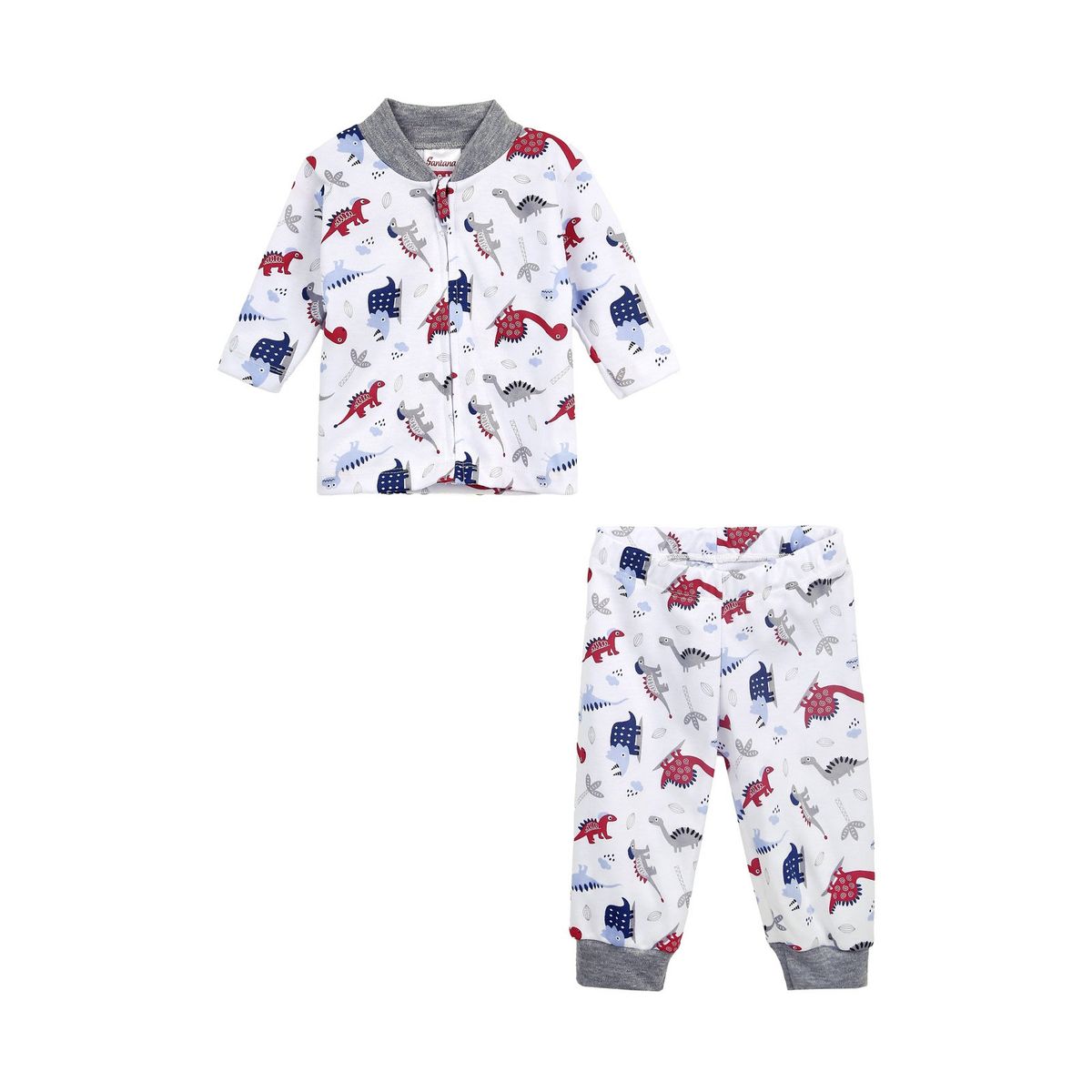 SANTANA - Pijama Bebé Santana Azul Maya