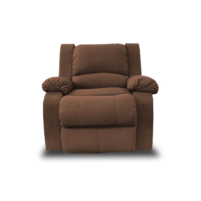 INDUSTRIAL BASESTILOS - Silla reclinable manual poliester Cafe