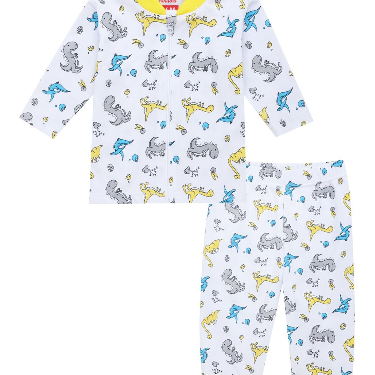 SANTANA - Pijama Bebé Santana  Amarillo