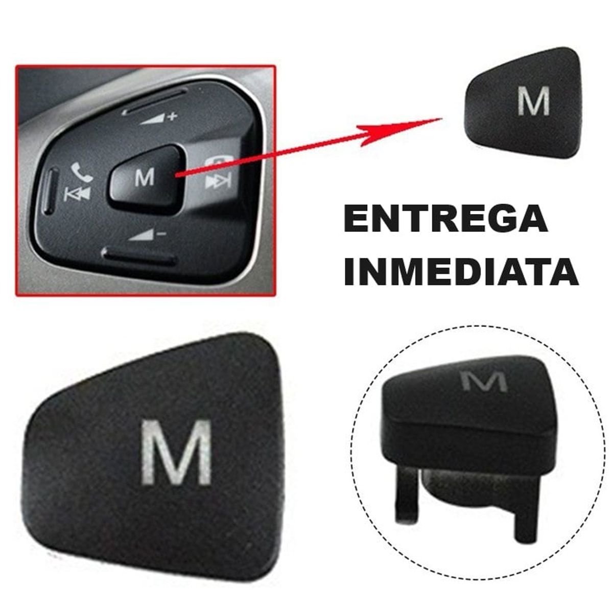 GENERICO - accesorios ford fiesta ecosport ranger tapa control voz M