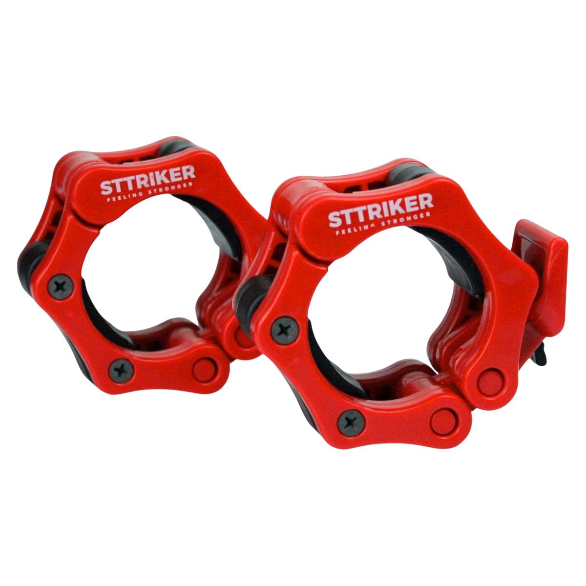 GENERICO - Seguro Barra Olímpica Collarin Tope Clips Profesional Gym x2