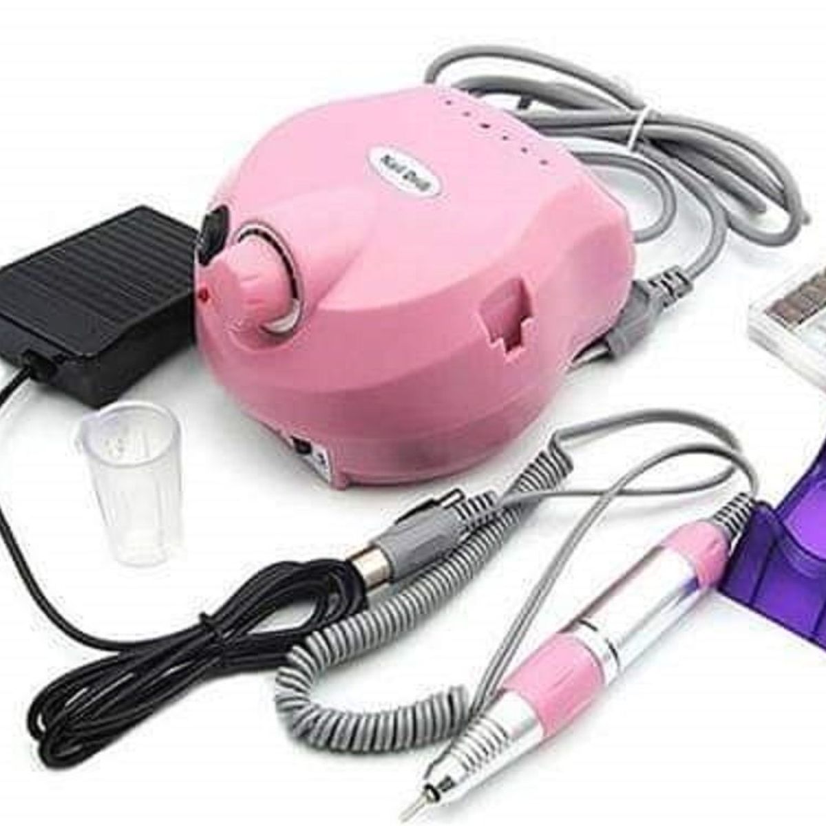HOME - Kit Pulidor Uñas Eléctrico Profesional Manicurapedicura