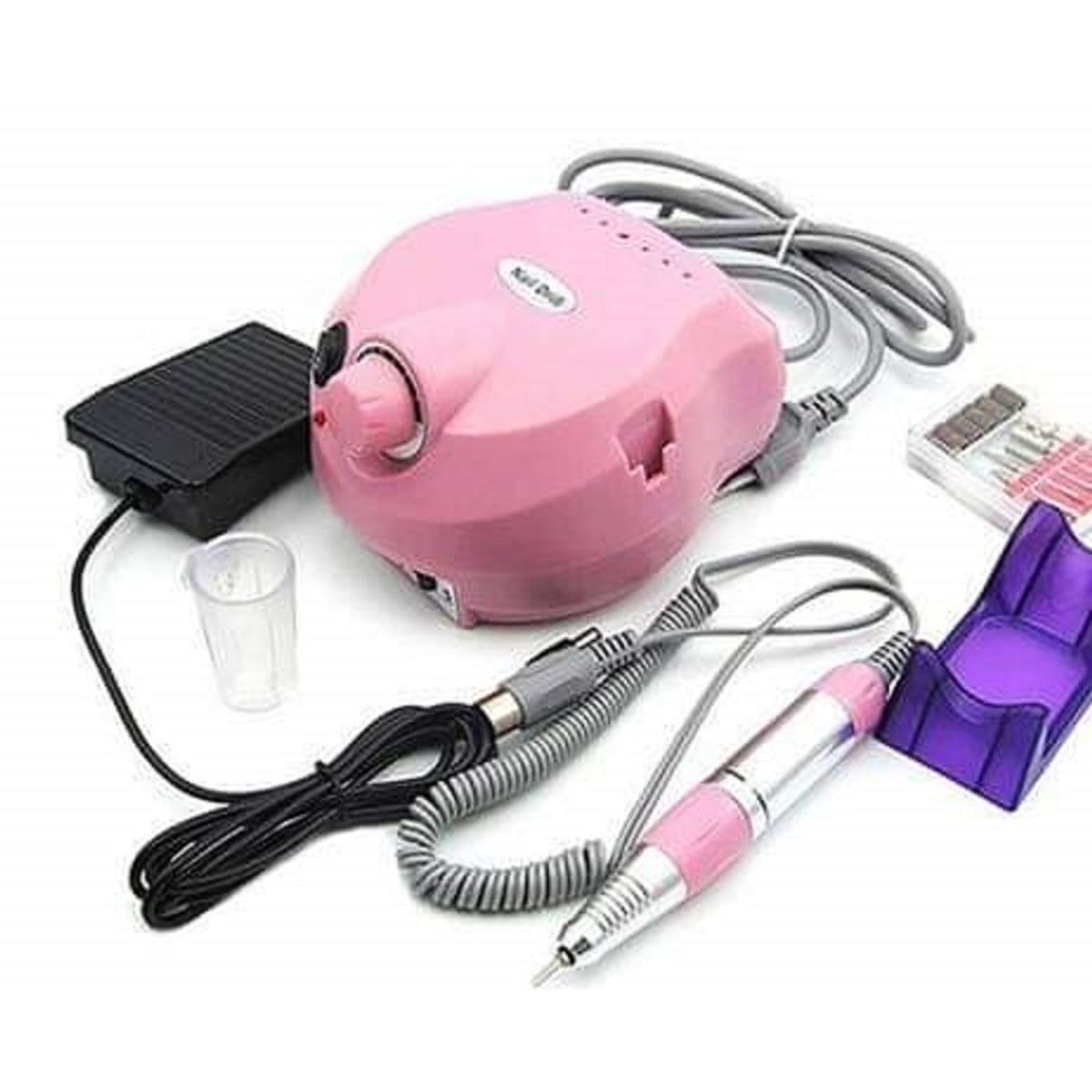 HOME - Kit Pulidor Uñas Eléctrico Profesional Manicurapedicura