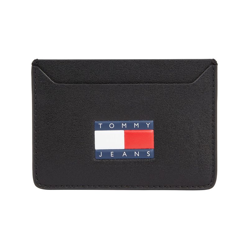 TOMMY HILFIGER - Tarjetero negro TJM archive Tommy Hilfiger