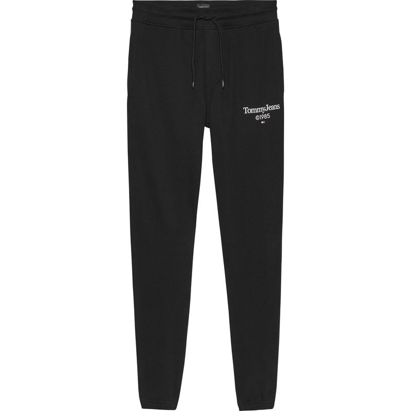TOMMY HILFIGER - Joggers negro gráfico con logo Tommy Jeans