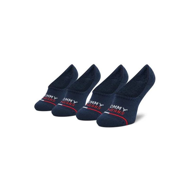 TOMMY HILFIGER - Paquete De 2 Calcetines Invisibles Con Logo Bordado Tommy Hilfiger