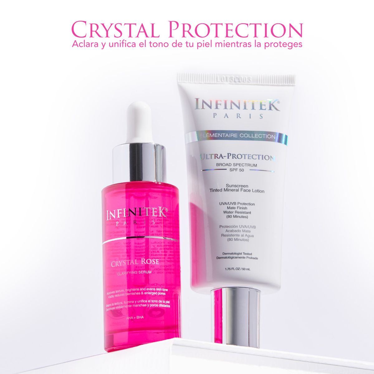 INFINITEK PARIS - Kit Facial Crystal Protection