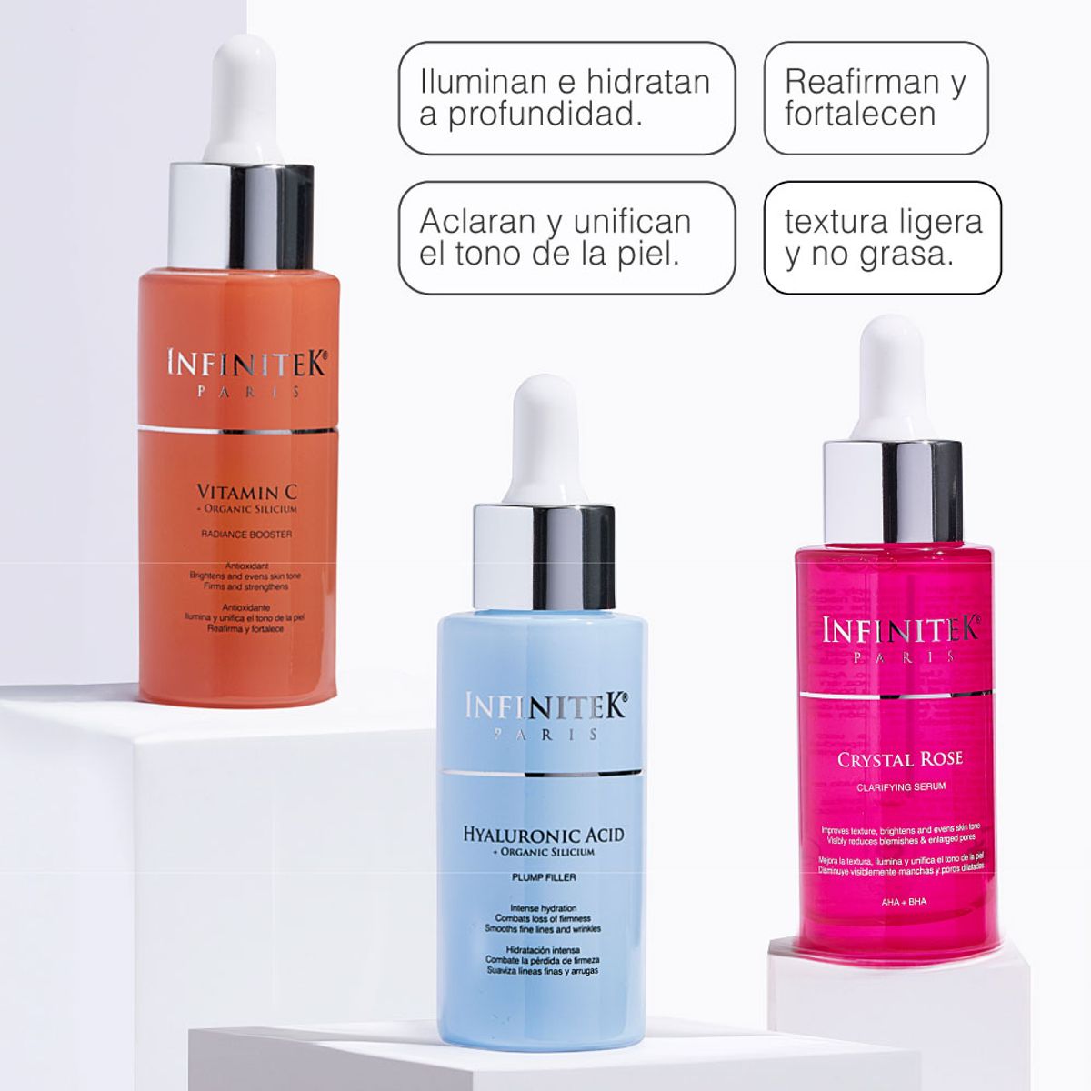 INFINITEK PARIS - Kit Trío de Sérums