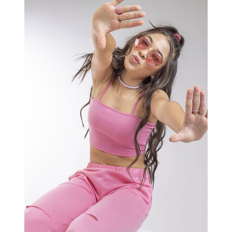 MARKETING PERSONAL - Crop Top Paq X2 Infantil Multicolor Mp 2178