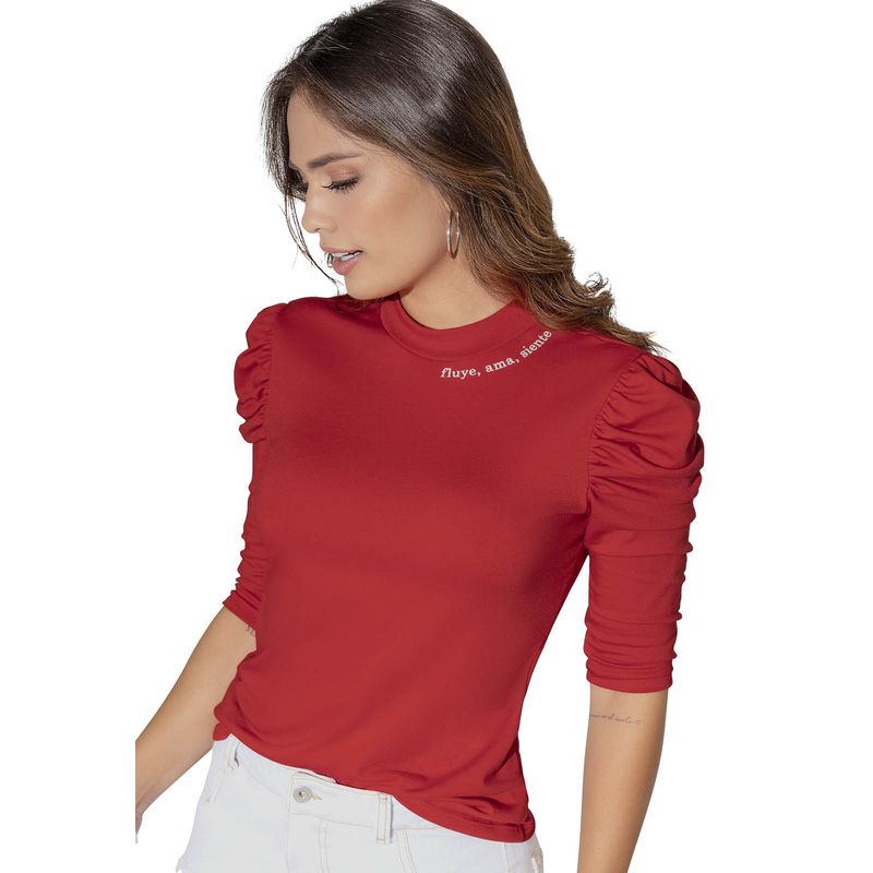 ATYPICAL - Camiseta Mujer Rojo Atypical 5429