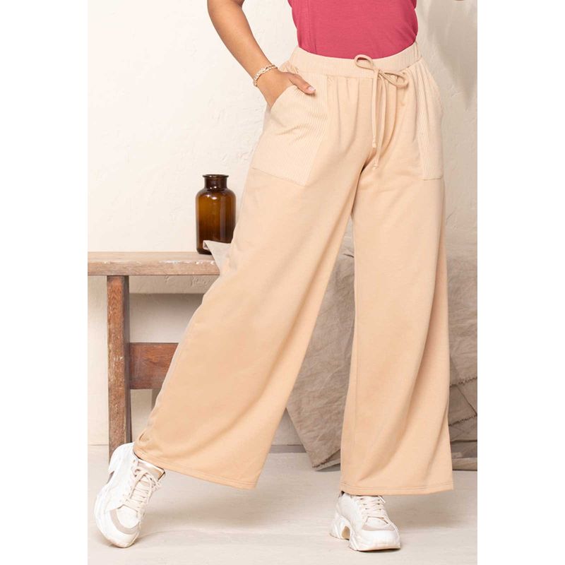 MARKETING PERSONAL - Pantalón Mujer Beige Mp 821