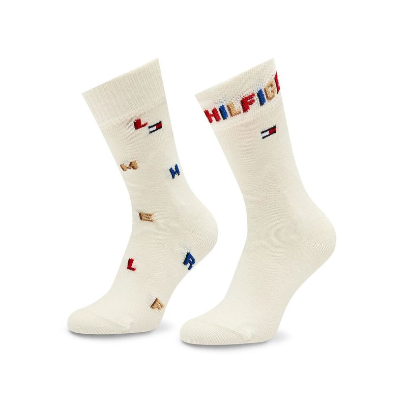 TOMMY HILFIGER - Pack De 2 Calcetines Con Logo Bordado Para Niños Tommy Hilfiger