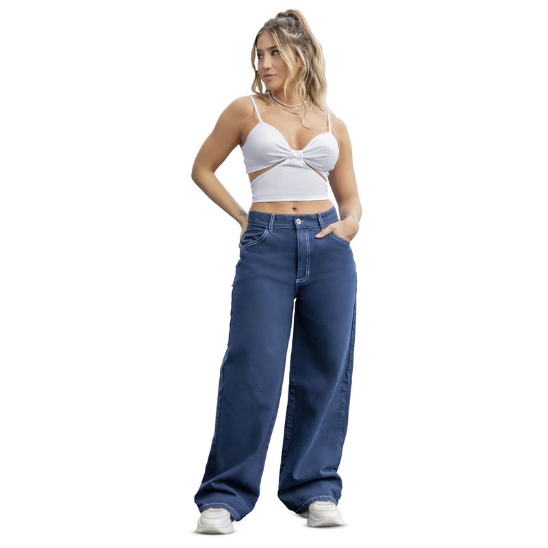 ATYPICAL - Jean Mujer Azul Navy Atypical 6107