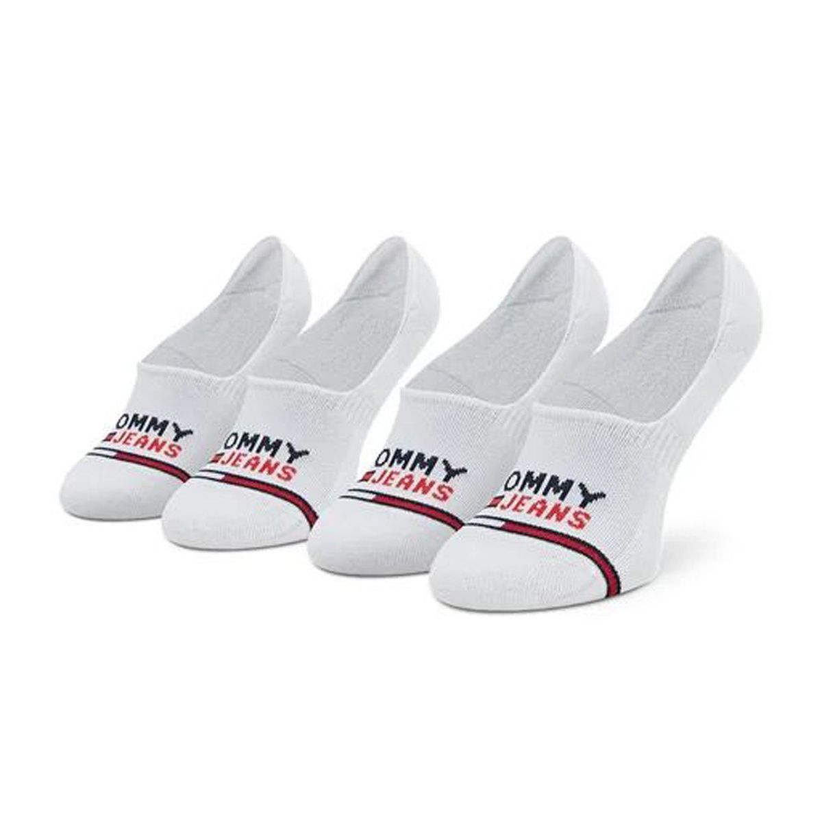 TOMMY HILFIGER - Paquete De 2 Calcetines Invisibles Con Logo Bordado Tommy Hilfiger