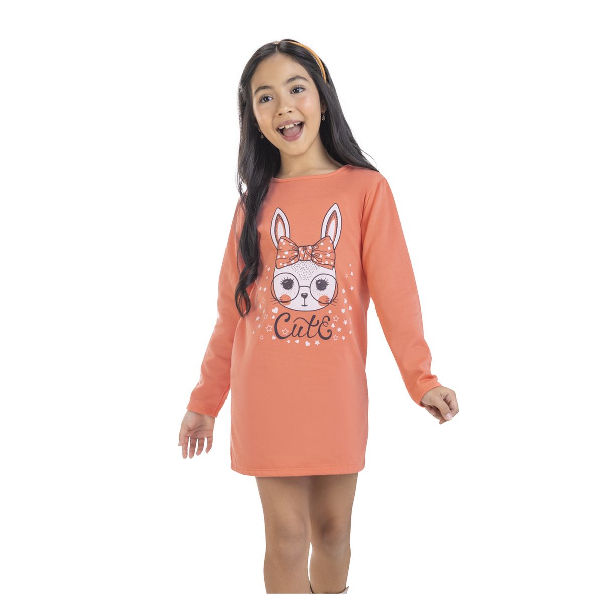 MARKETING PERSONAL - Vestido Infantil Mandarina Mp 4663