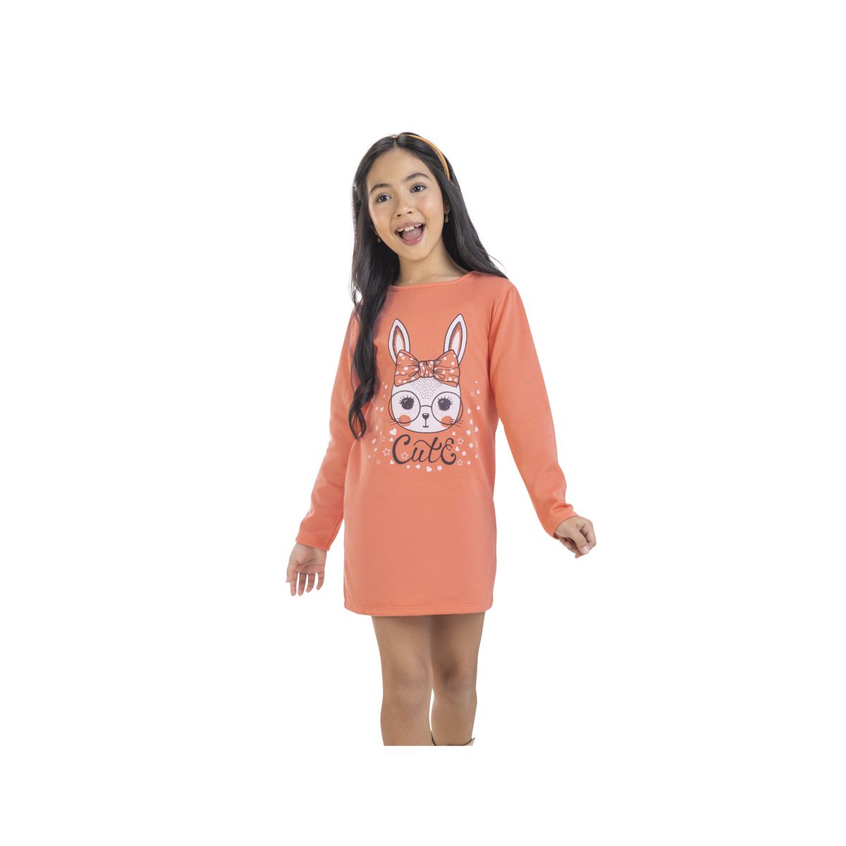 MARKETING PERSONAL - Vestido Infantil Mandarina Mp 4663