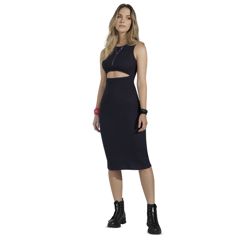 RUTTA - Vestido Largo Negro Rutta 32668