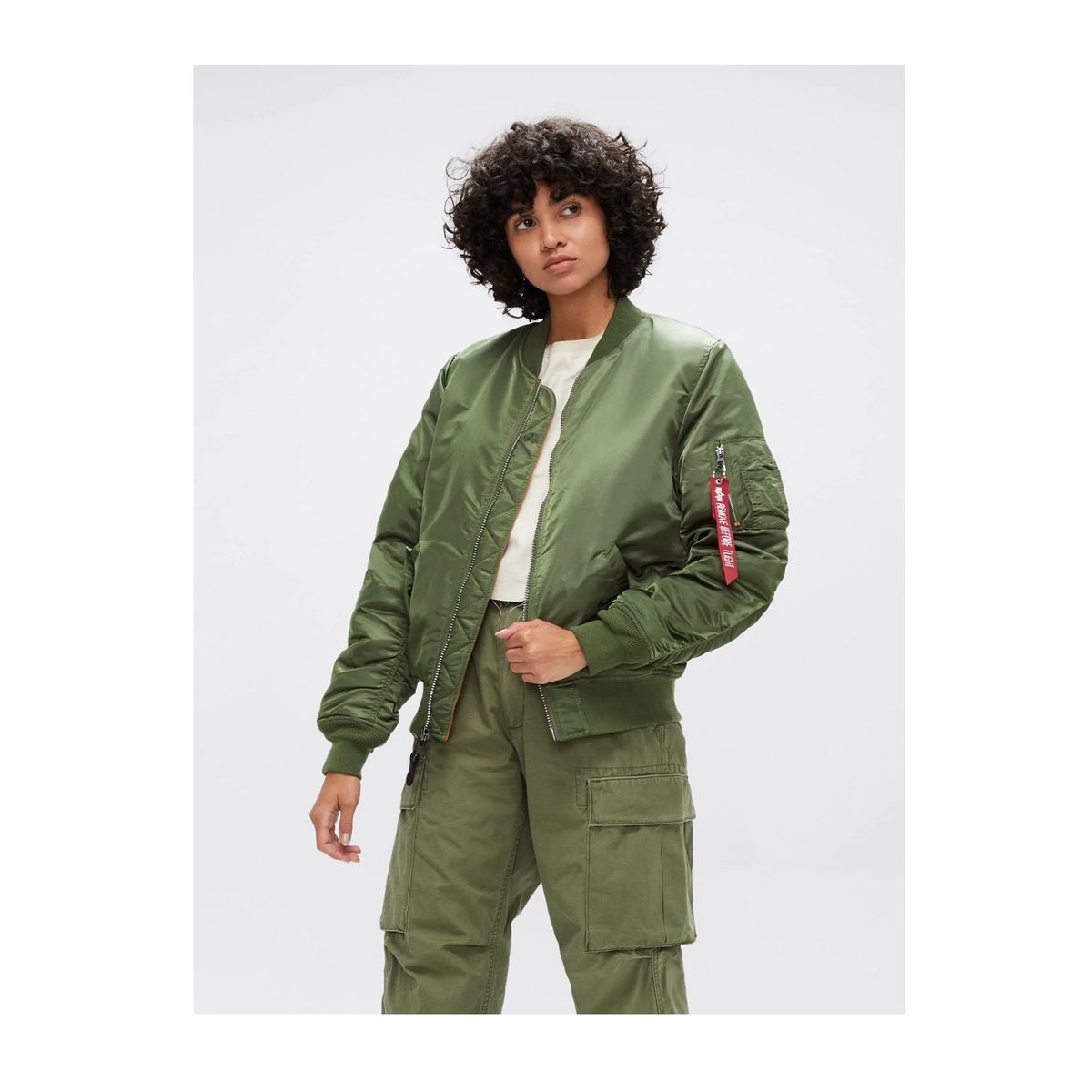 ALPHA INDUSTRIES - Chaqueta Alpha Industries de Mujer Ma-1 W Bomber Jacket