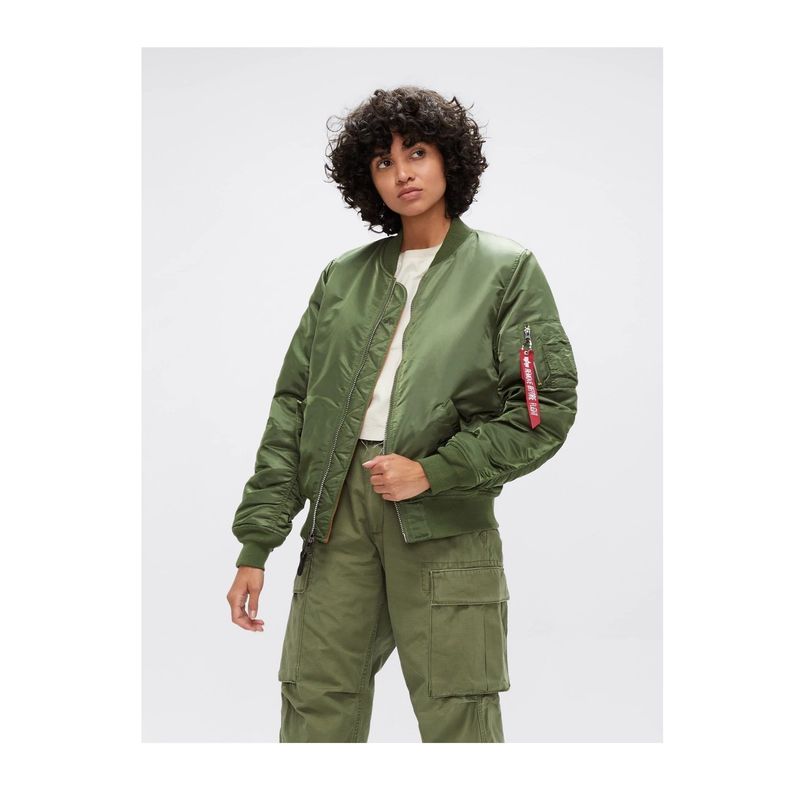 ALPHA INDUSTRIES - Chaqueta Alpha Industries de Mujer Ma-1 W Bomber Jacket_.