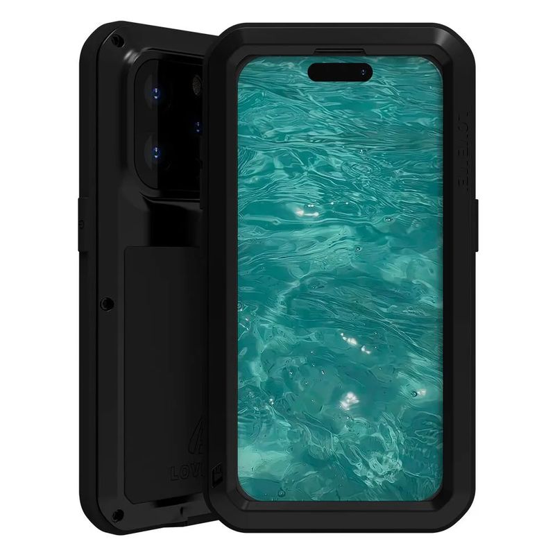 LOVE MEI - Estuche Love Mei Powerful Para iPhone 15 Pro Antigolpes