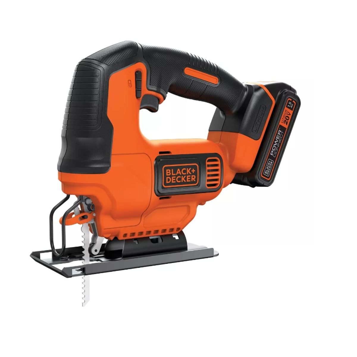 BLACK+DECKER - Sierra Caladora Inalámbrica 20v Black And Decker Bdcjs20c