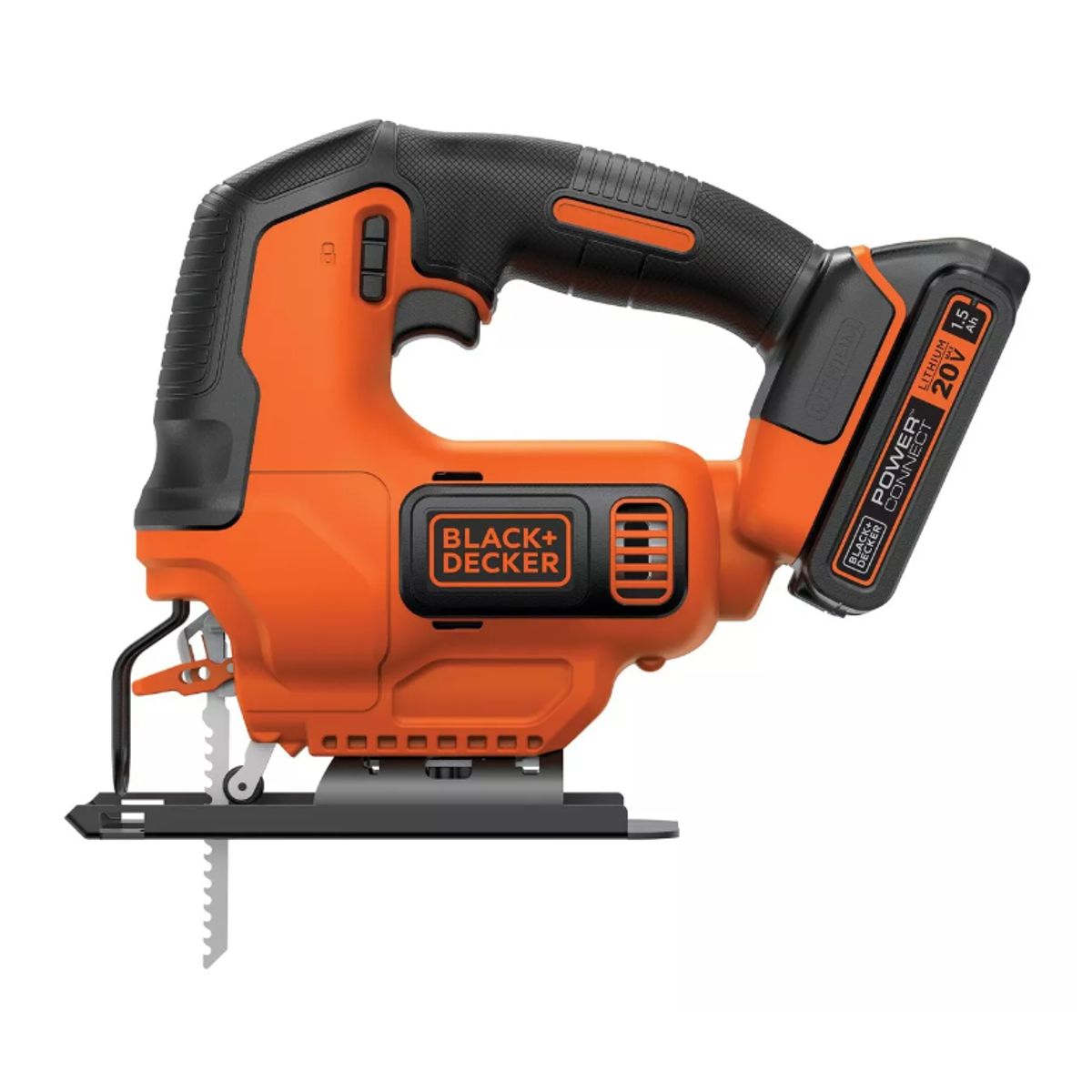BLACK+DECKER - Sierra Caladora Inalámbrica 20v Black And Decker Bdcjs20c