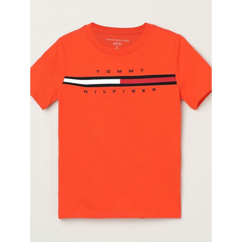 TOMMY HILFIGER - Camiseta De Niño Naranja Tino Fashion Tommy Hilfiger