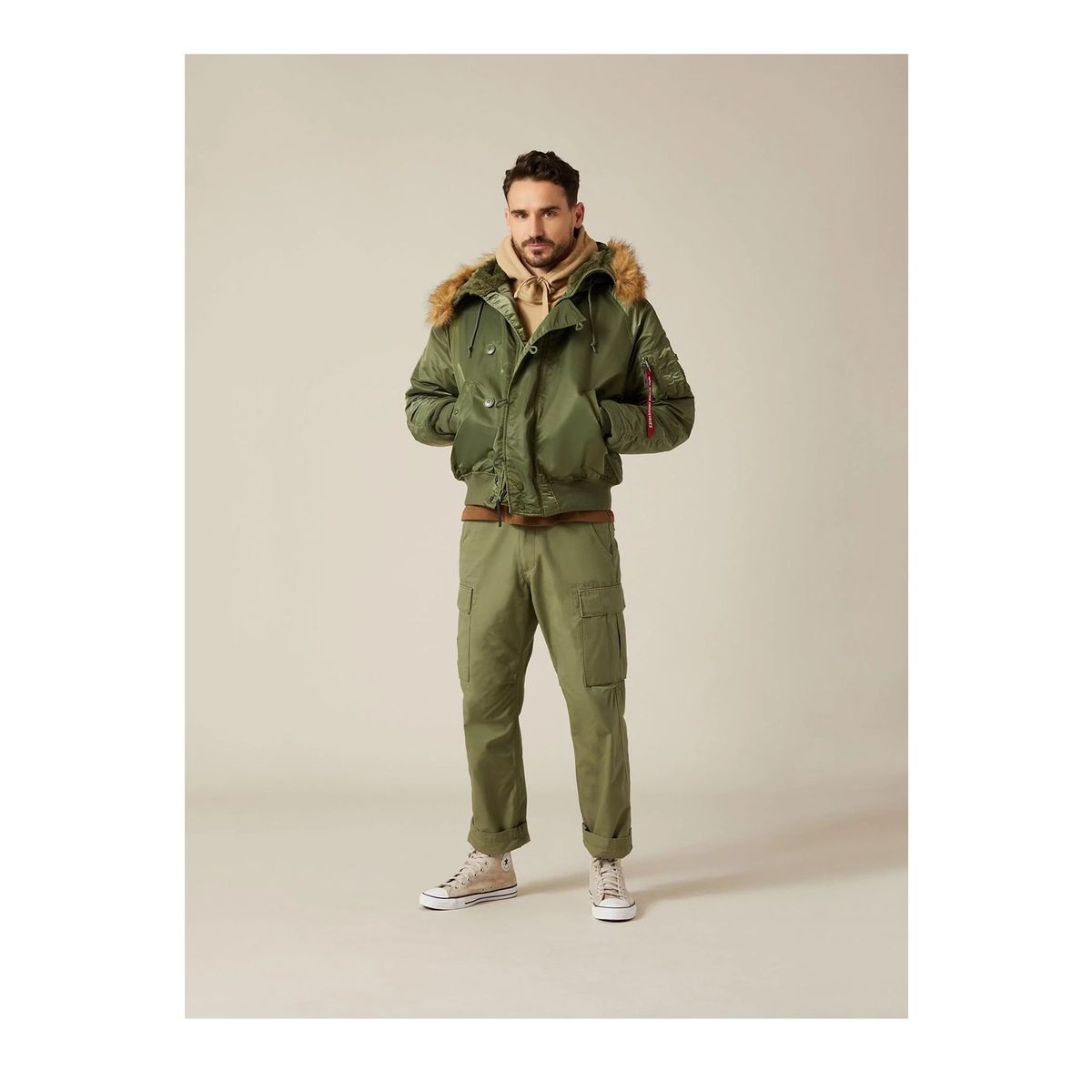 ALPHA INDUSTRIES - Chaqueta Alpha Industries de Invierno N-2B Parka