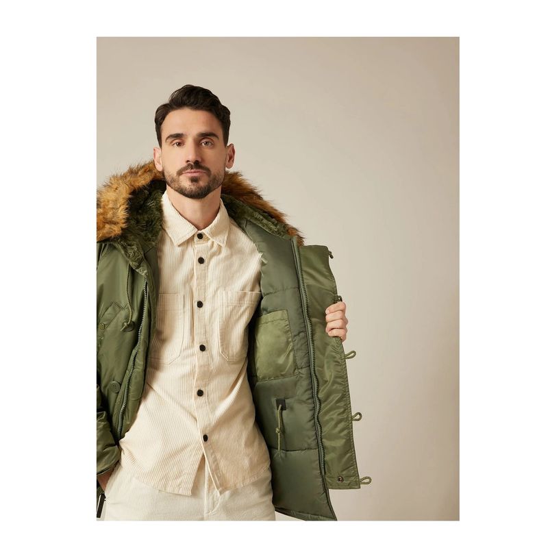 ALPHA INDUSTRIES - Chaqueta Alpha Industries de Invierno N-3B Parka