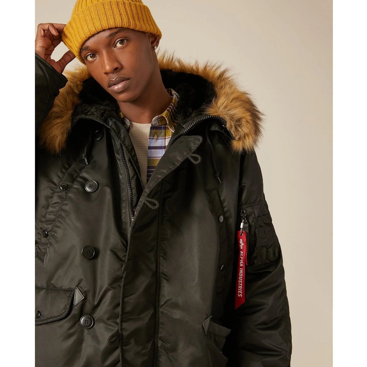 ALPHA INDUSTRIES - Chaqueta Alpha Industries de Invierno N-3B Parka