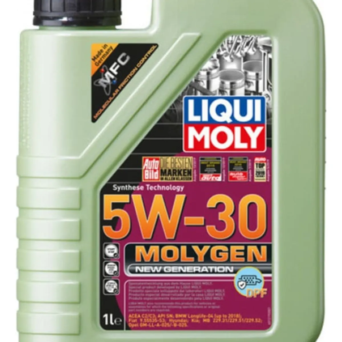 LIQUI MOLY - Aceite Liqui Moly - 5W30 - Molygen New Generation