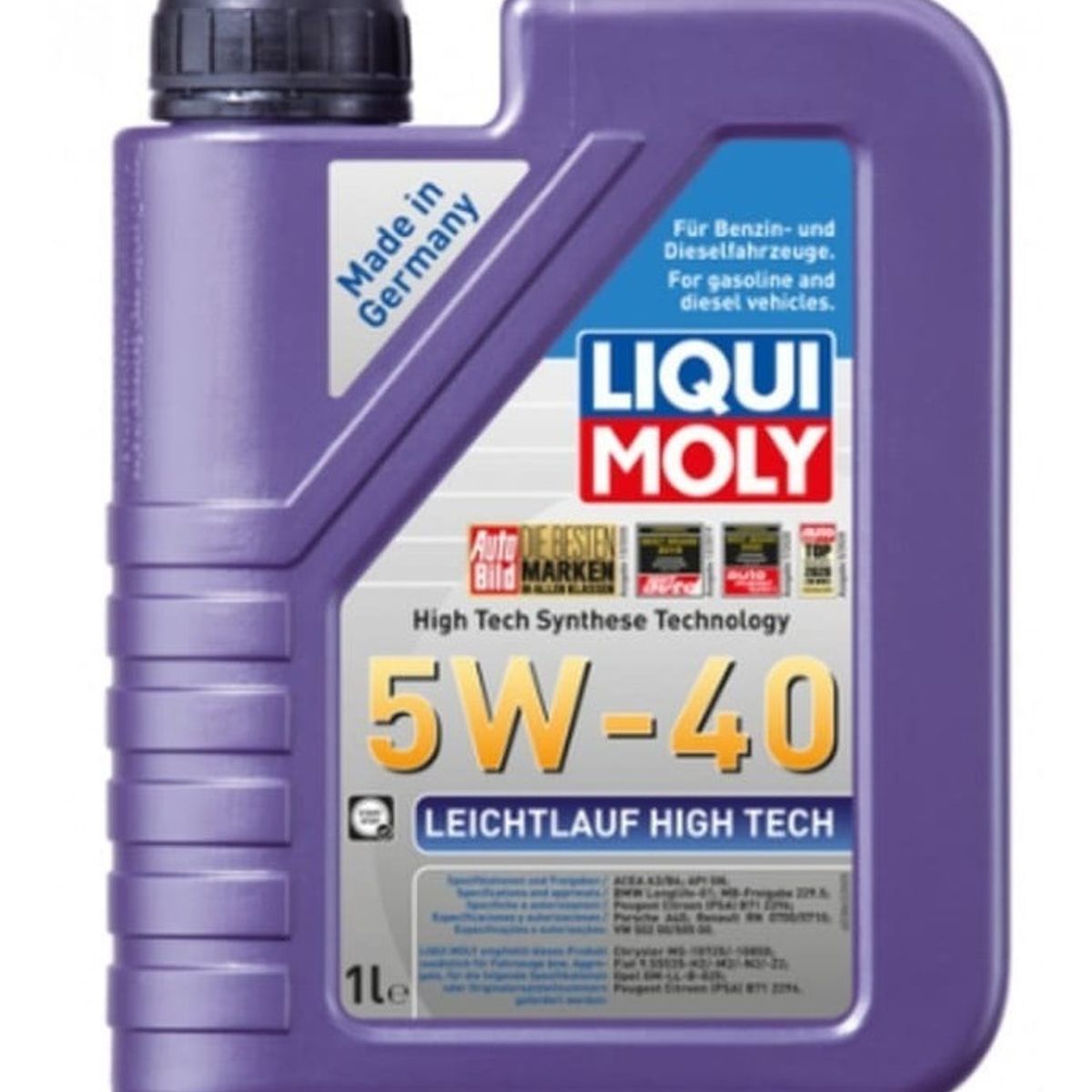 LIQUI MOLY - Aceite Liqui Moly - 5W40 - High Tech